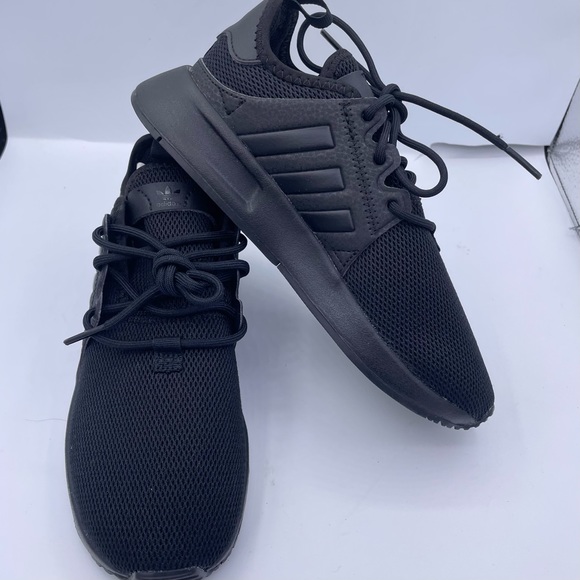 Adidas ortholite unisex mesh running lightweight black sneakers Size 1 X_PLR C - Picture 11 of 13